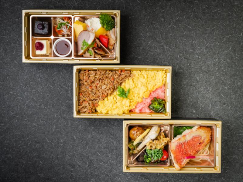 3段3色御膳 金目鯛西京焼