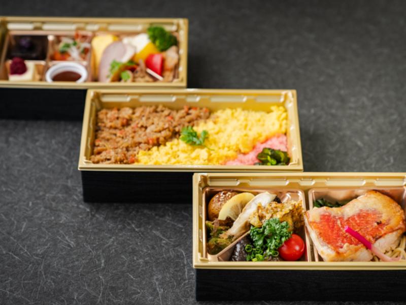 3段3色御膳 金目鯛西京焼