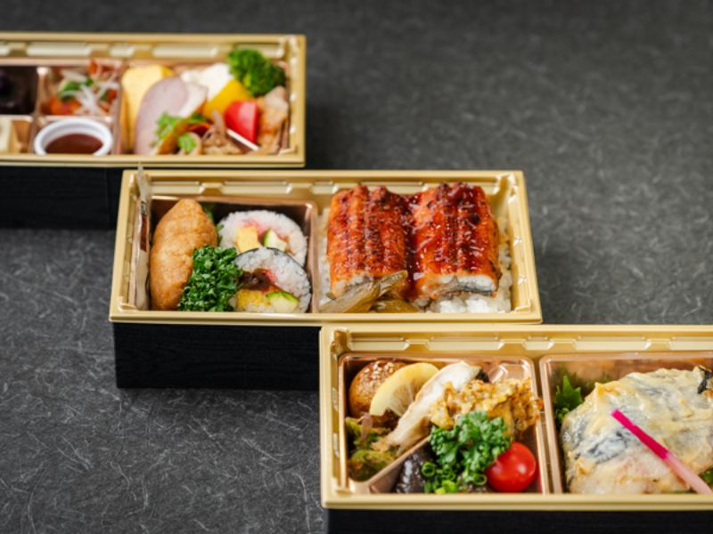 鰻＆自家製極厚稲荷の3段御膳 銀だら西京焼