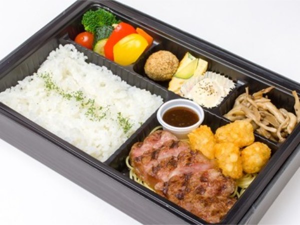 【温まる容器】極上霜降り黒毛和牛のステーキ弁当