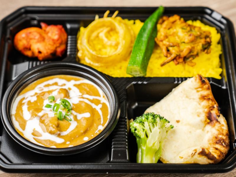 【ハラル対応】チーズナン＆チキンカレーセット