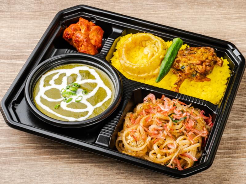 【ハラル対応】パッタイ＆ほうれん草チキンカレーセット