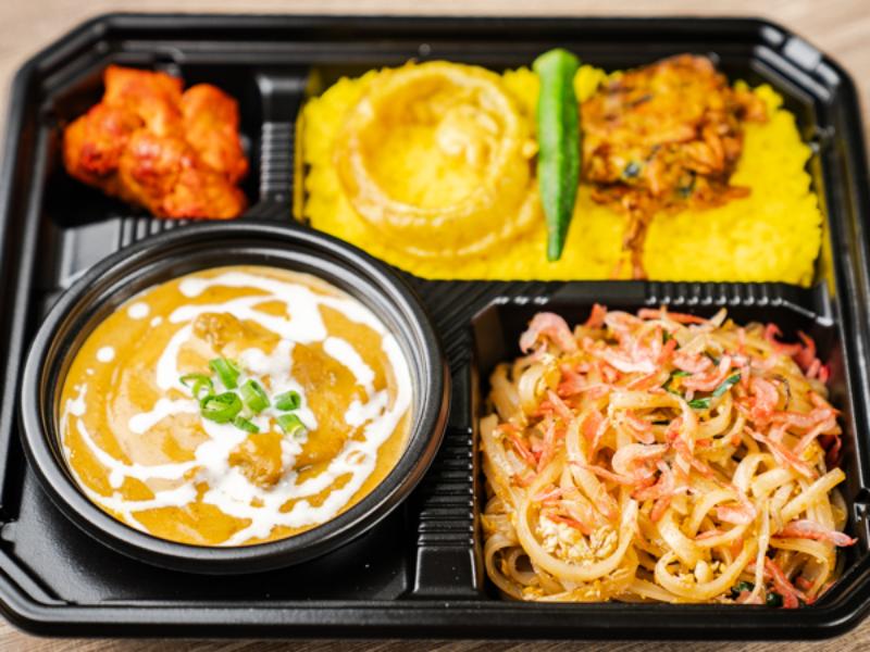 【ハラル対応】パッタイ＆チキンカレーセット