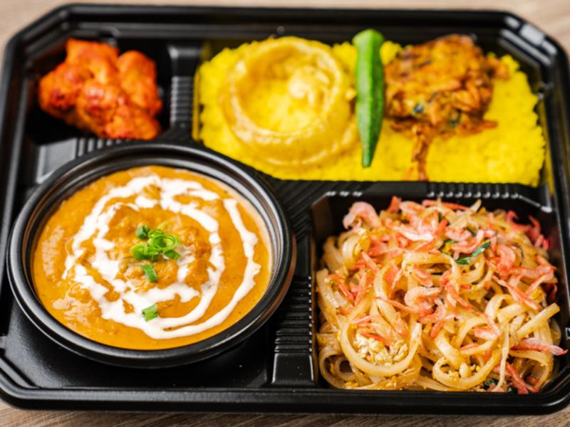 【ハラル対応】パッタイ＆野菜カレーセット