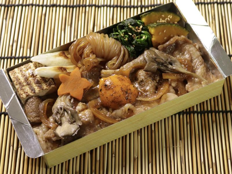 黒毛和牛すき焼き小箱