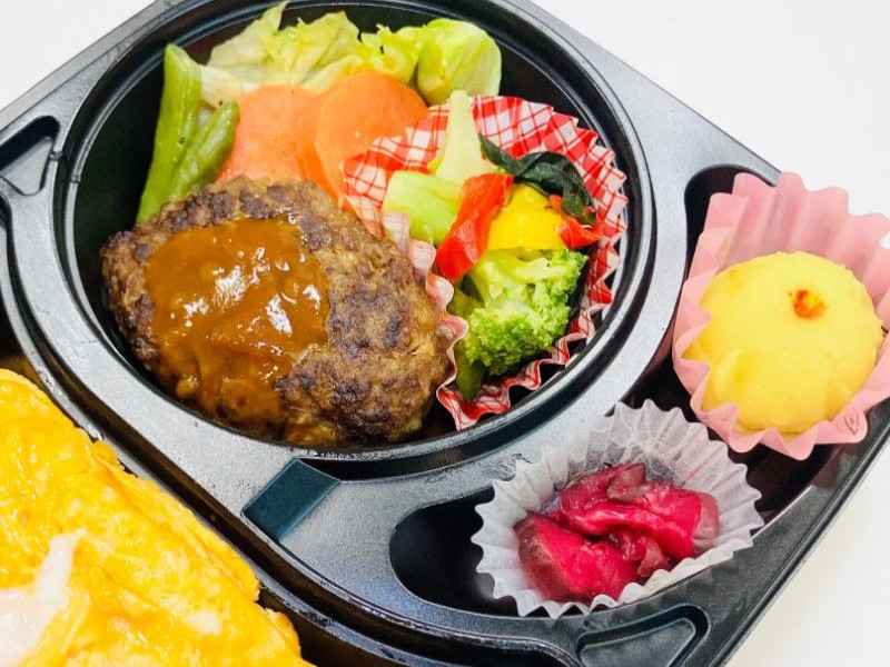 オムライス＆和牛ハンバーグ