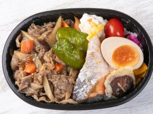 牛根菜醤油ダレわっぱ