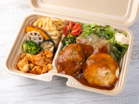 LUNCH FACTORY ロコモコプレート