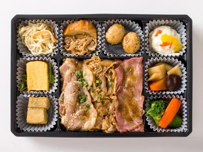 【特上】牛三種食べ比べの彩り九升御膳