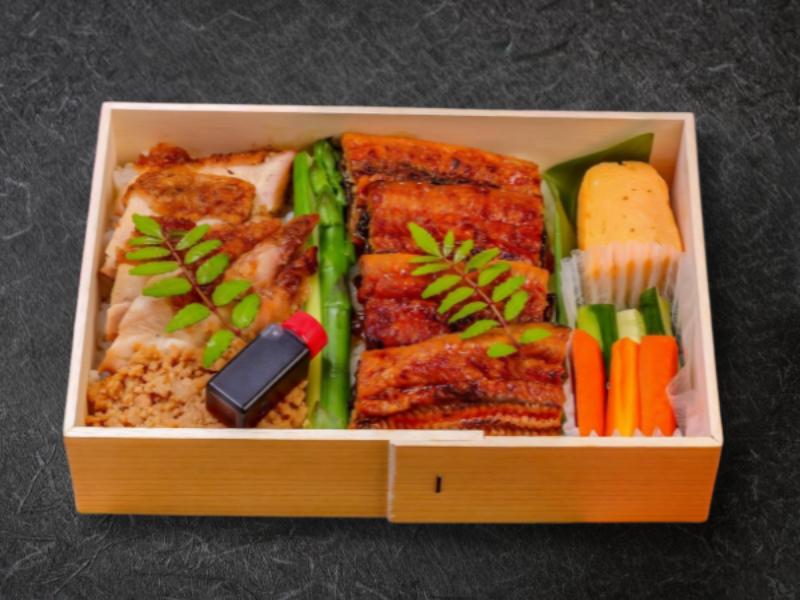 鰻・かしわ弁当
