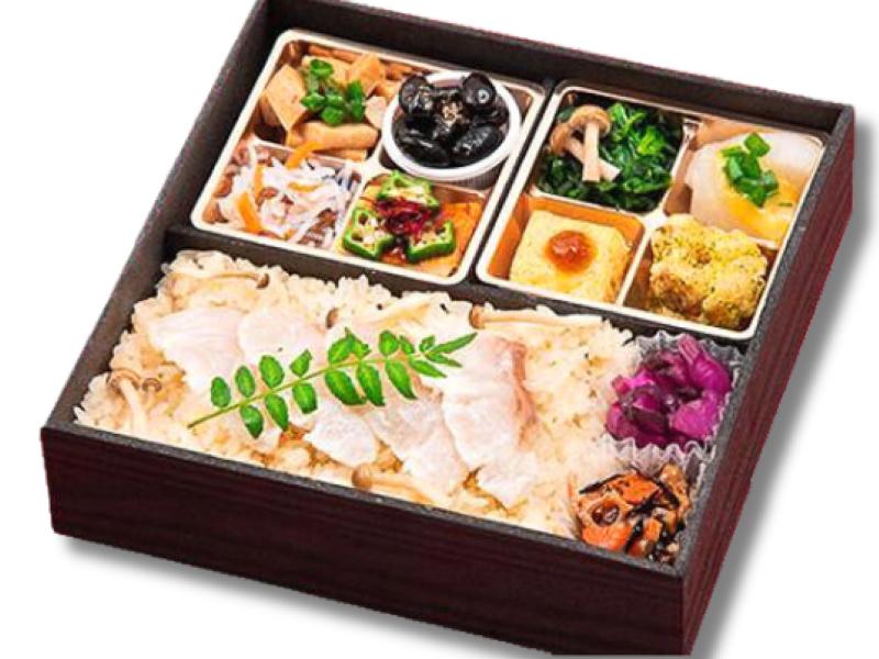 四季の副菜と鯛めし重御膳