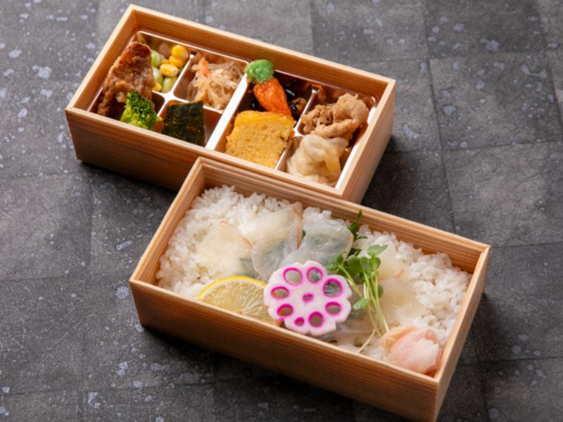 【南喜久の昆布〆】特上鯛の2段重
