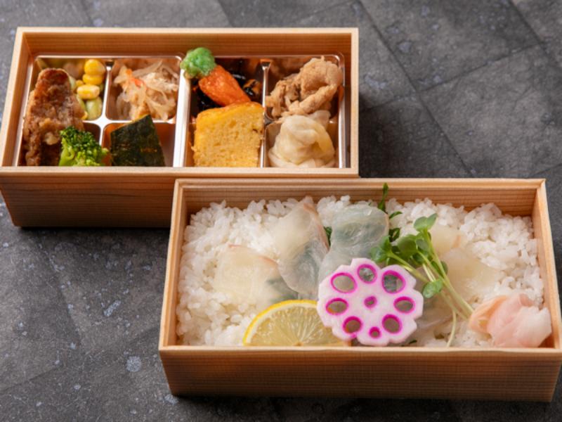 【南喜久の昆布〆】特上鯛の2段重