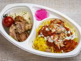 鶏タコライス＆オレガノチキン弁当