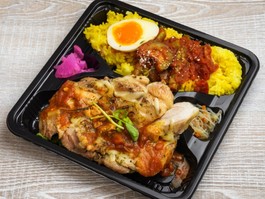 ペッパーチーズチキングリル＆カポナータごはん御膳