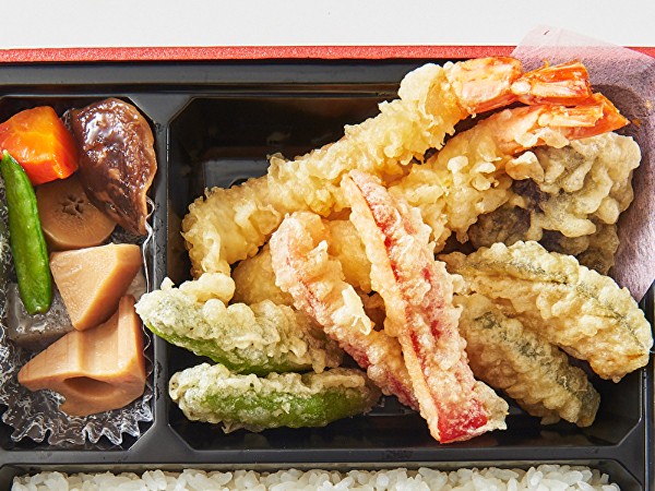 海老と季節の野菜天ぷら御膳
