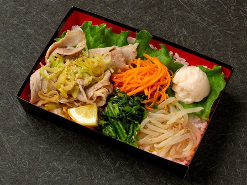 ねぎ塩豚カルビ焼肉重