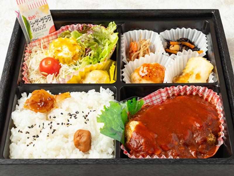 ハンバーグ＆チーズカツレツ