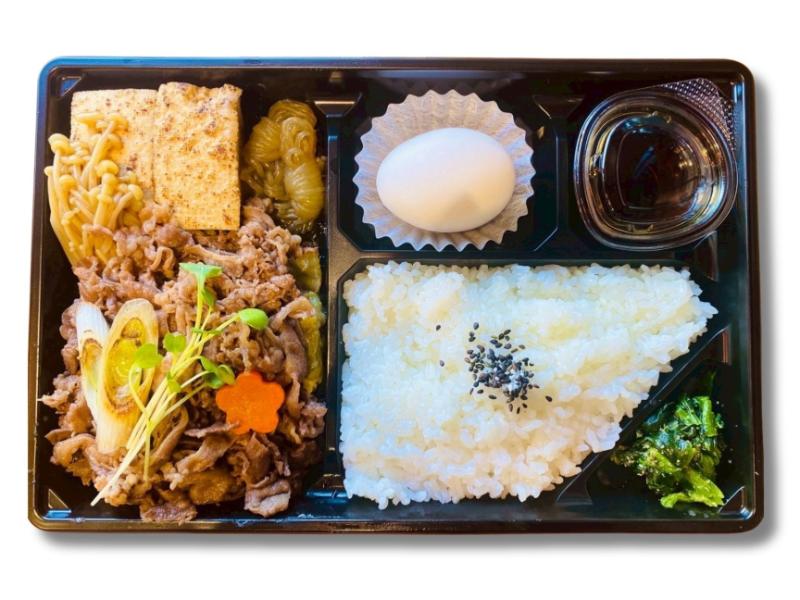 黒毛和牛のすき焼き弁当
