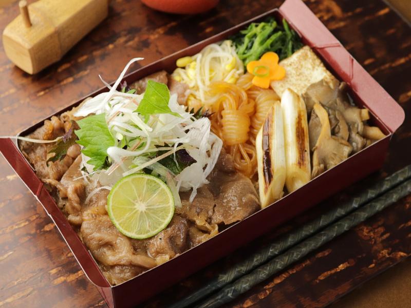 さっぱり！黒毛和牛おろし牛しゃぶ重