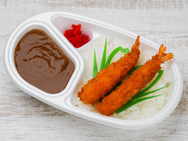 えびフライカレー