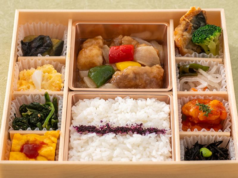 酢豚の彩り和膳