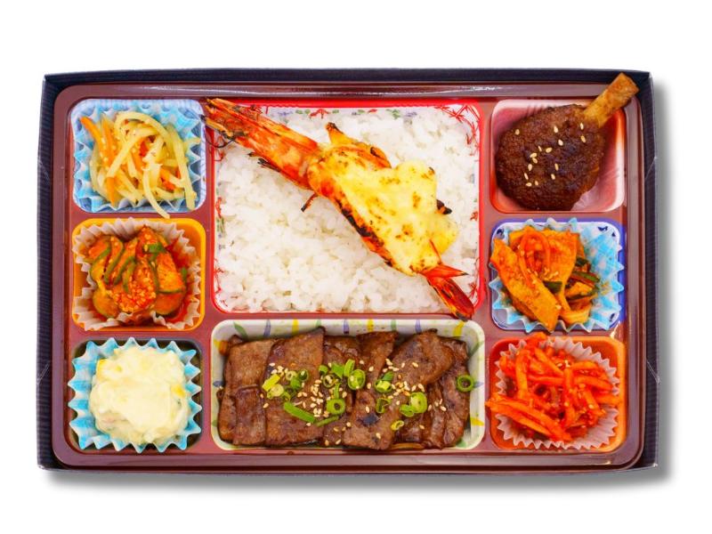 焼肉カルビ・ハラミ弁当スペシャル