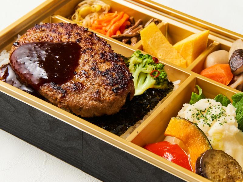 和牛入りハンバーグ御膳 トリュフソース