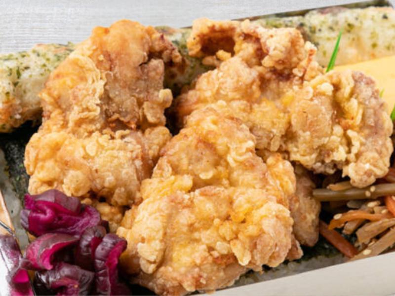 手作り大盛唐揚げのり弁