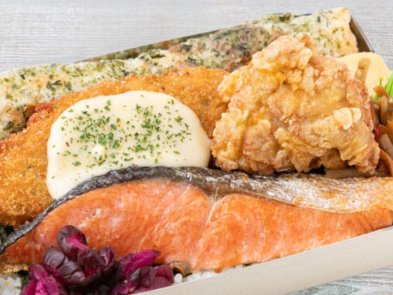 赤坂スペシャル 鮭の塩焼きのり弁