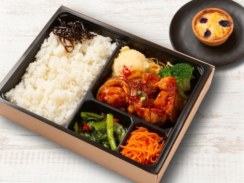 【焼きタルト付】ヤンニョムチキン弁当