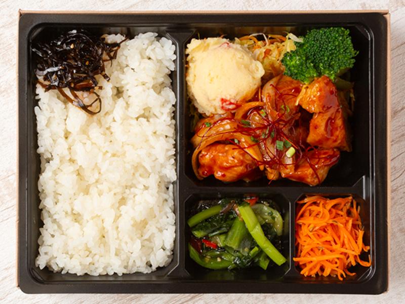 【焼きタルト付】ヤンニョムチキン弁当