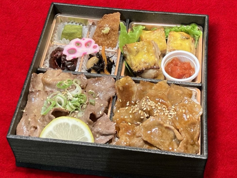 【ボリューム満点】牛タンと焼肉とチーズチキン