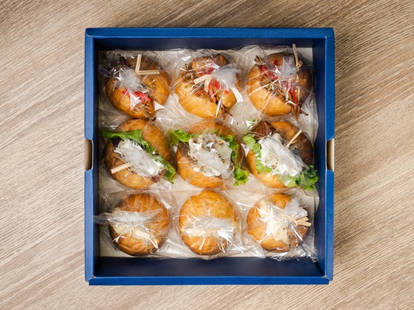 ミニ丸コッペ３種アソートボックス