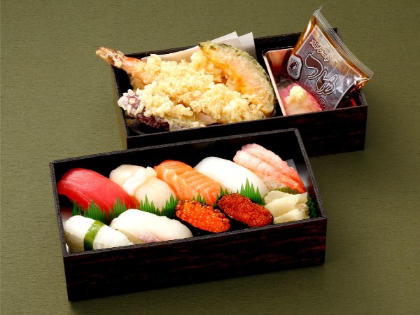 寿司天ぷら膳