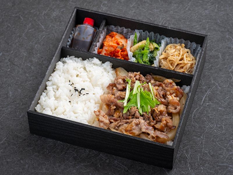 特選牛の焼肉弁当