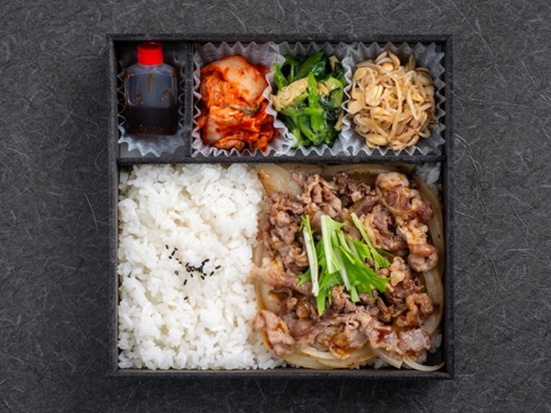 特選牛の焼肉弁当