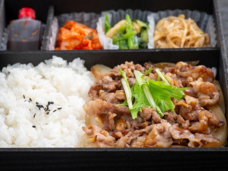 特選牛の焼肉弁当