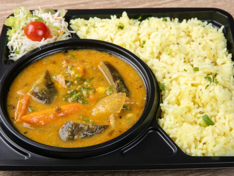 豆と野菜のカレー＆ライスセット