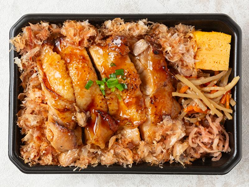 鶏の照り焼き　武士弁（白米）