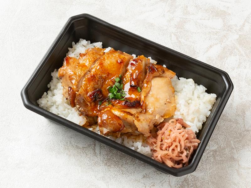 ばりゅー鶏の照り焼き重
