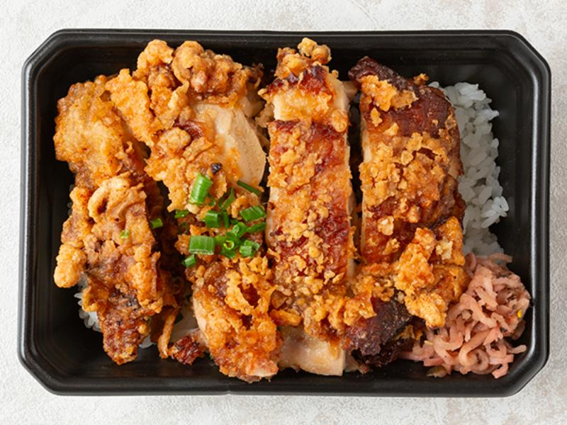 ばりゅー山賊焼き重