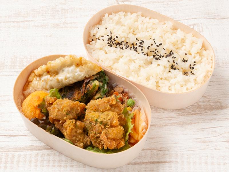 【2段】フライドチキン（白米）