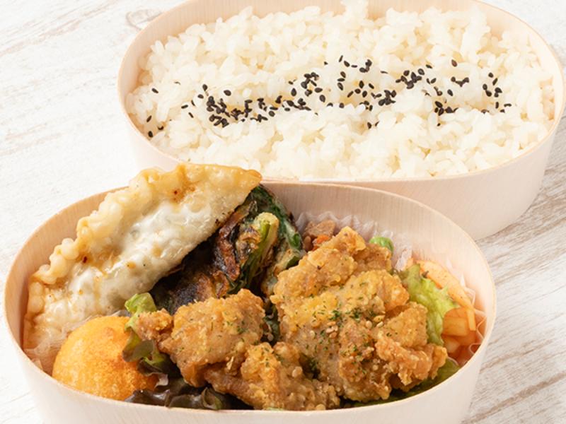 【2段】フライドチキン（白米）