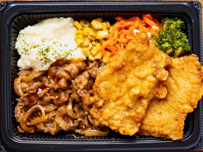 炭火焼A5和牛＆大きな唐揚げBOX