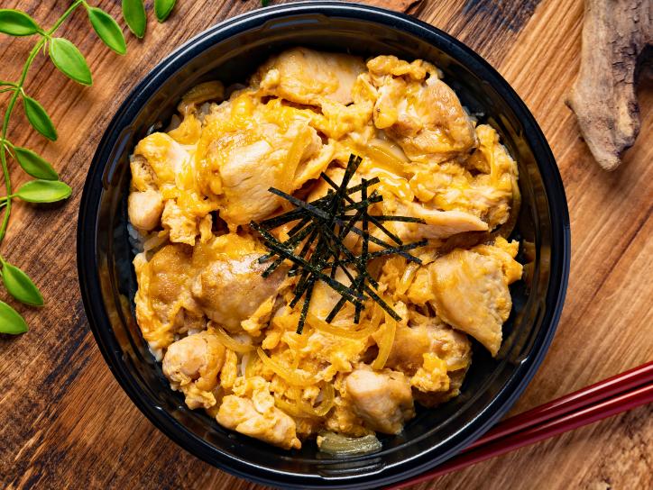 厳選国産鶏使用 親子丼