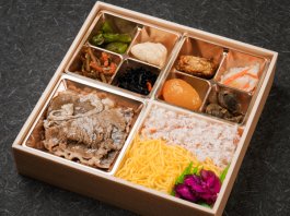 仕出し会席 北大路の牛すき焼きとかにちらし御膳 2,160円｜【お弁当