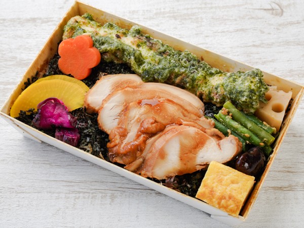 海苔弁 鶏むねの仙台赤味噌照り焼き