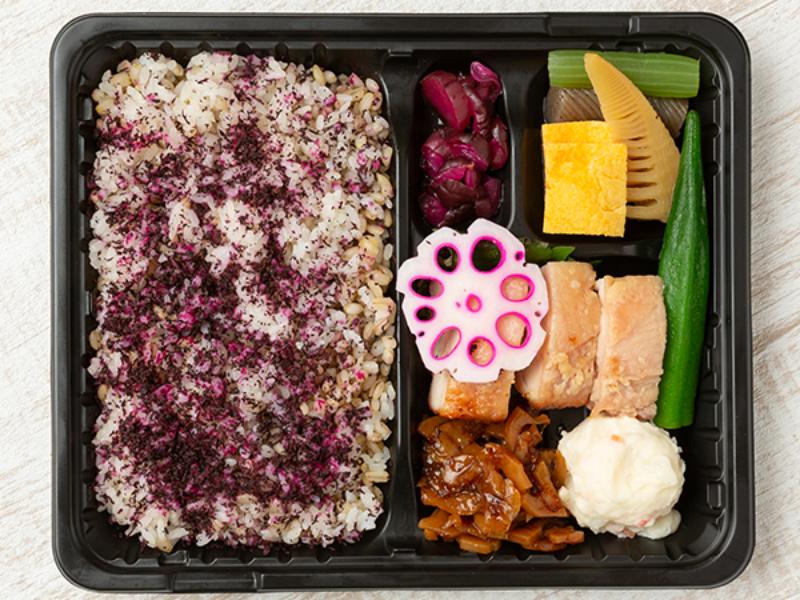 ゆかり弁当　鶏もも西京味噌焼き