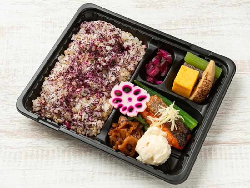 ゆかり弁当　銀鮭塩焼き〜針生姜添え〜